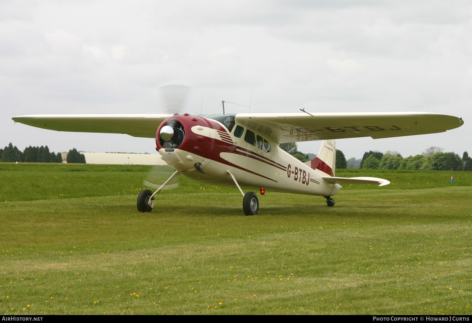 Aircraft Photo of G-BTBJ | Cessna 195B | AirHistory.net #418850