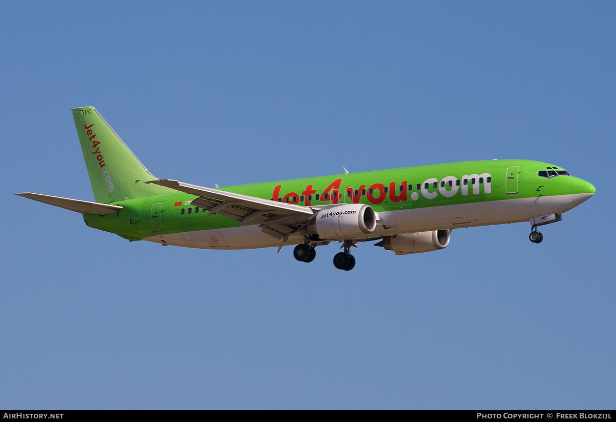 Aircraft Photo of CN-RPC | Boeing 737-4K5 | Jet4you | AirHistory.net #418891