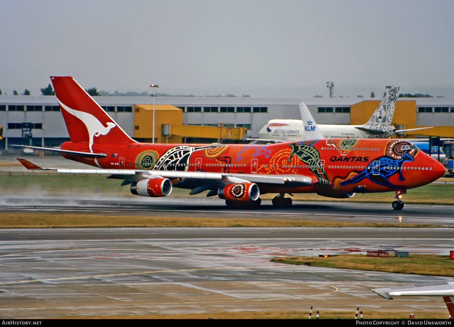 Aircraft Photo of VH-OJB | Boeing 747-438 | Qantas | AirHistory.net #418898