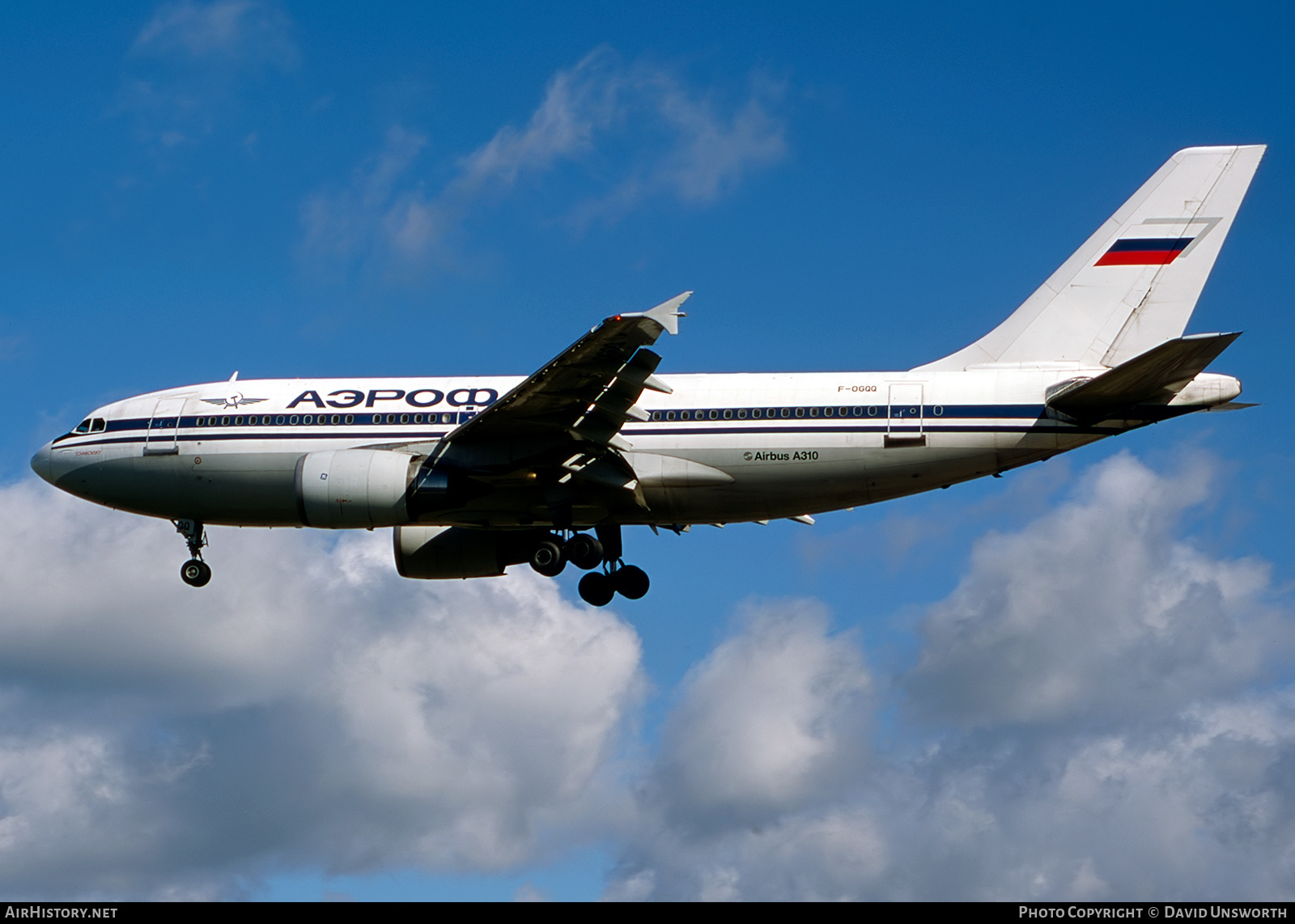 Aircraft Photo of F-OGQQ | Airbus A310-308/ET | Aeroflot | AirHistory.net #418901