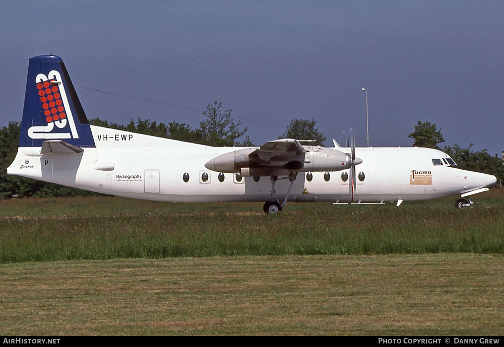 Aircraft Photo of VH-EWP | Fokker F27-500F Friendship | Fugro Airborne Surveys | AirHistory.net #418903