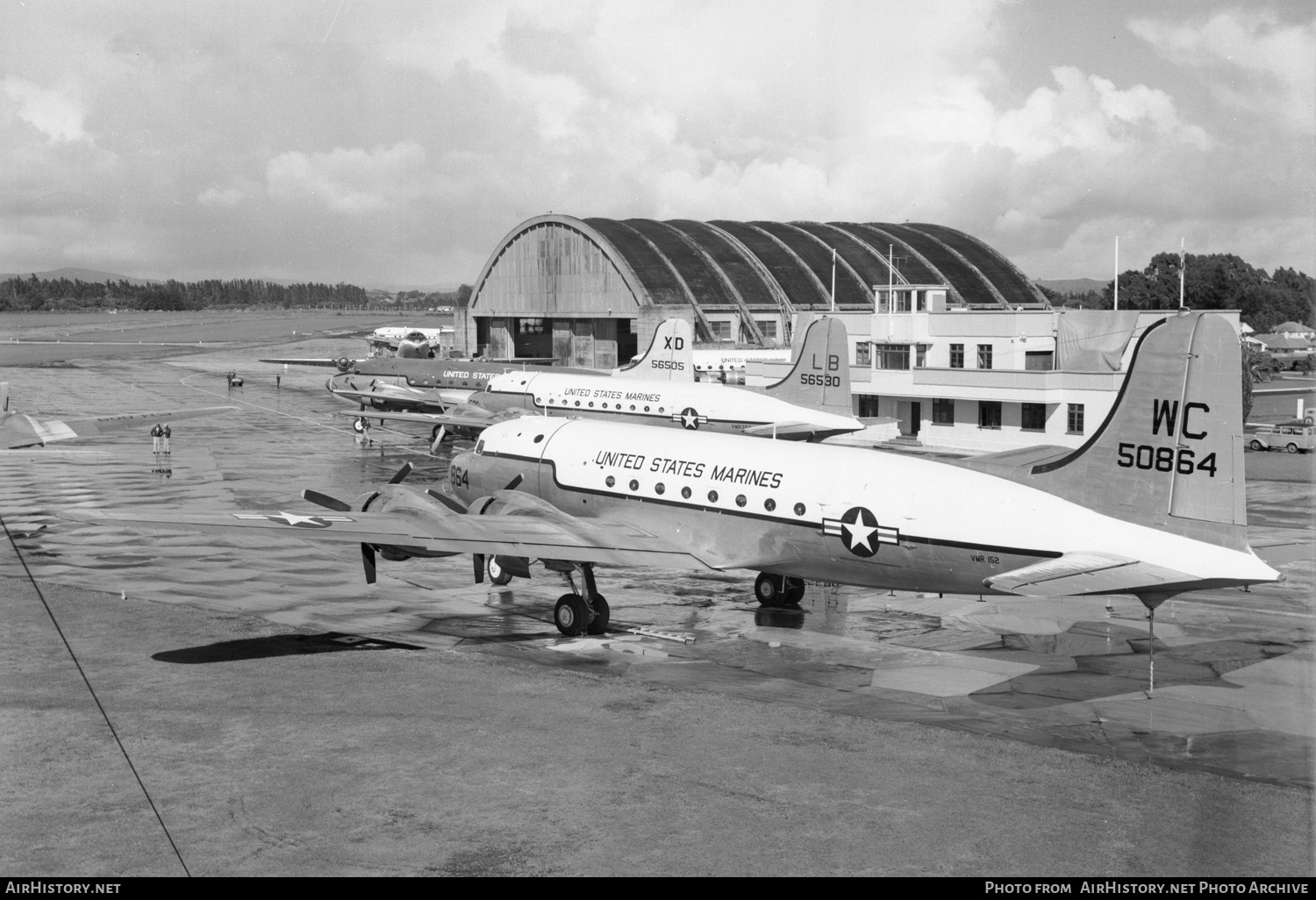 Aircraft Photo of 50864 | Douglas R5D-2 Skymaster | USA - Marines | AirHistory.net #418912