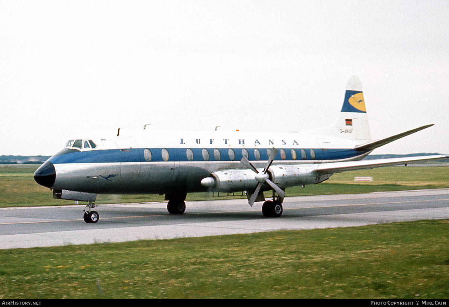 Aircraft Photo of D-ANAF | Vickers 814 Viscount | Lufthansa | AirHistory.net #418913