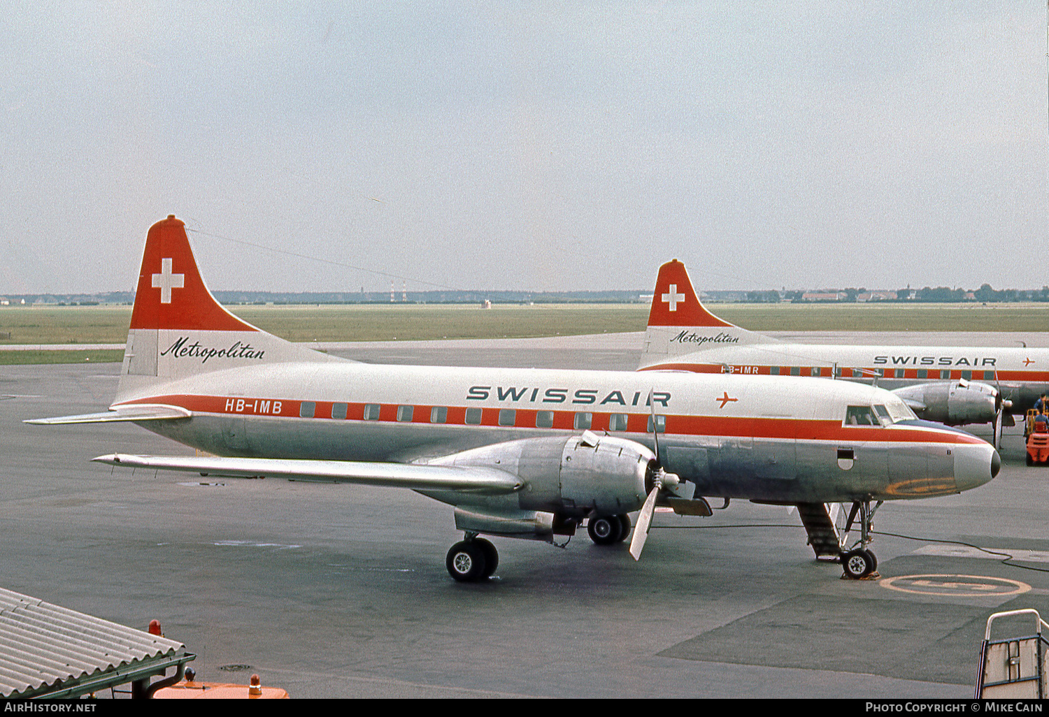 Aircraft Photo of HB-IMB | Convair 440-11 Metropolitan | Swissair | AirHistory.net #418915