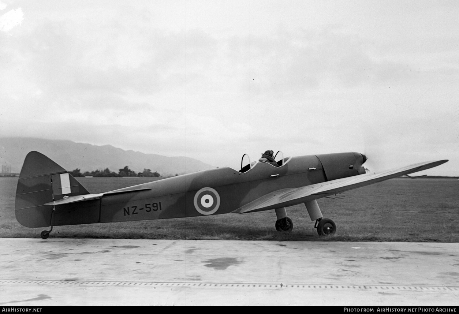 Aircraft Photo of NZ591 | De Havilland D.H. 94 Moth Minor | New Zealand - Air Force | AirHistory.net #418922