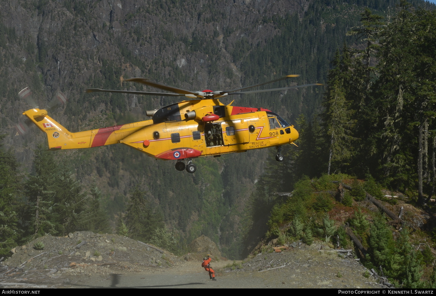 Aircraft Photo of 149908 | EHI CH-149 Cormorant | Canada - Air Force | AirHistory.net #418930