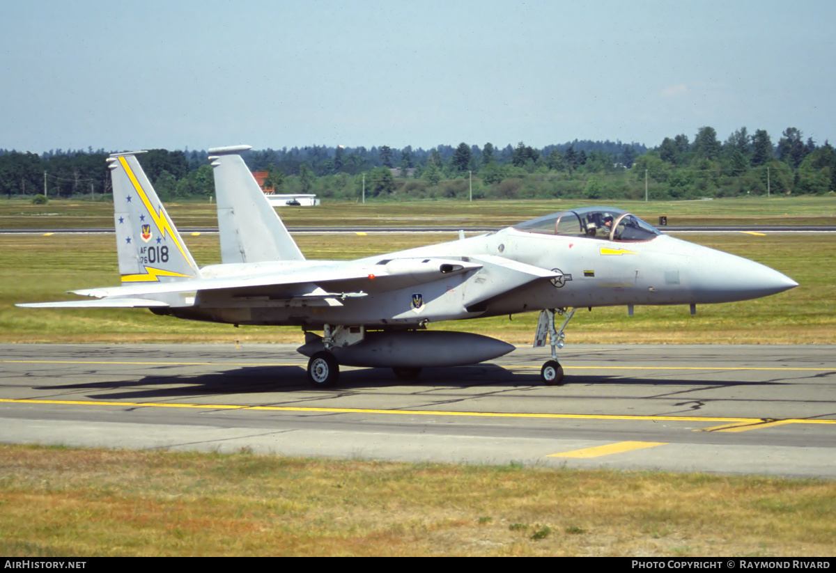 Aircraft Photo of 76-0018 / AF76-018 | McDonnell Douglas F-15A Eagle | USA - Air Force | AirHistory.net #418933
