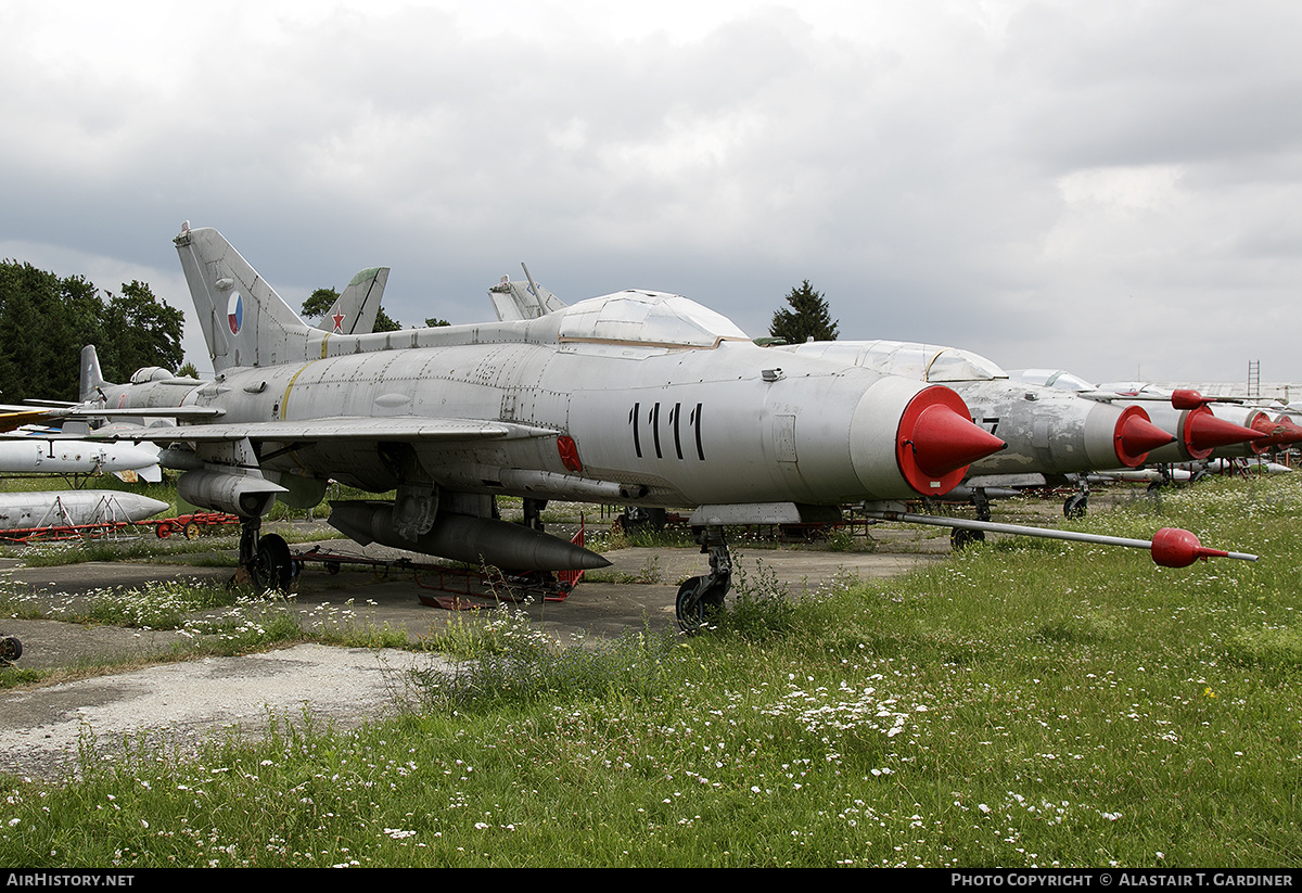 Aircraft Photo of 1111 | Aero S-106 (MiG-21F-13) | Czechoslovakia - Air Force | AirHistory.net #418934
