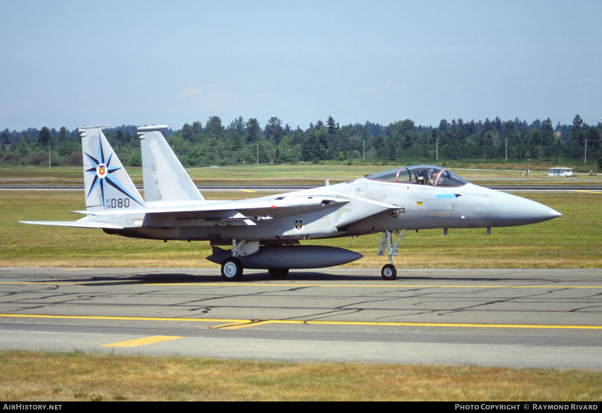 Aircraft Photo of 76-0080 / AF76-080 | McDonnell Douglas F-15A Eagle | USA - Air Force | AirHistory.net #418939