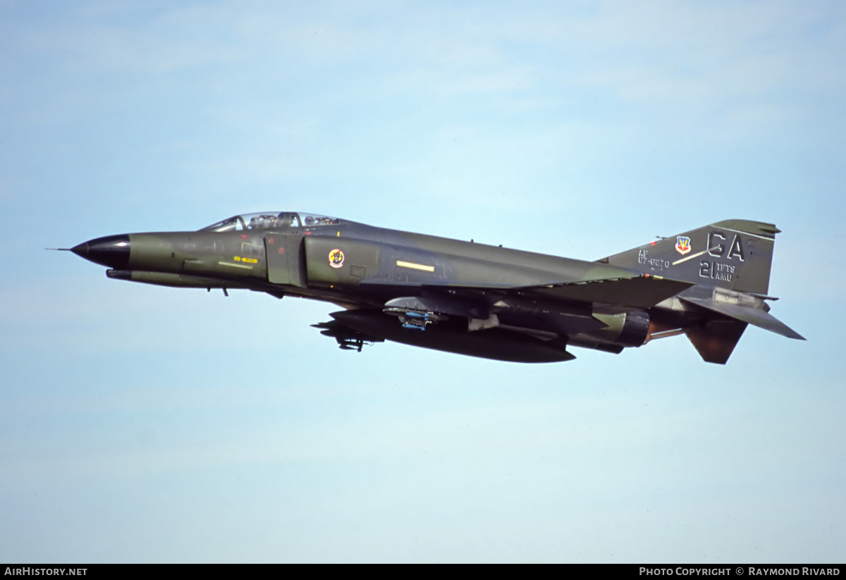 Aircraft Photo of 67-0270 / AF67-0270 | McDonnell Douglas F-4E Phantom II | USA - Air Force | AirHistory.net #418941