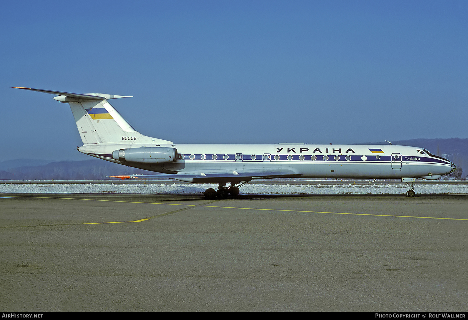 Aircraft Photo of 65556 | Tupolev Tu-134A-3 | Ukraine Government | AirHistory.net #418948