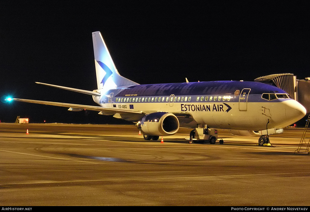 Aircraft Photo of ES-ABG | Boeing 737-505 | Estonian Air | AirHistory.net #418981