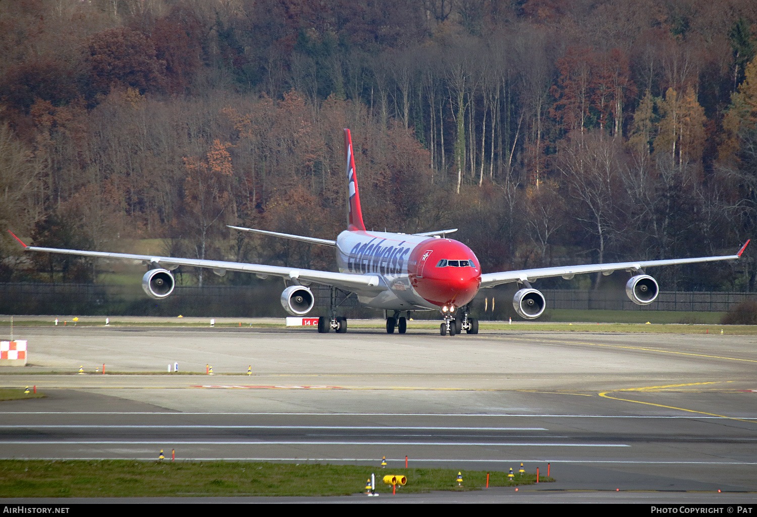 Aircraft Photo of HB-JME | Airbus A340-313X | Edelweiss Air | AirHistory.net #418982