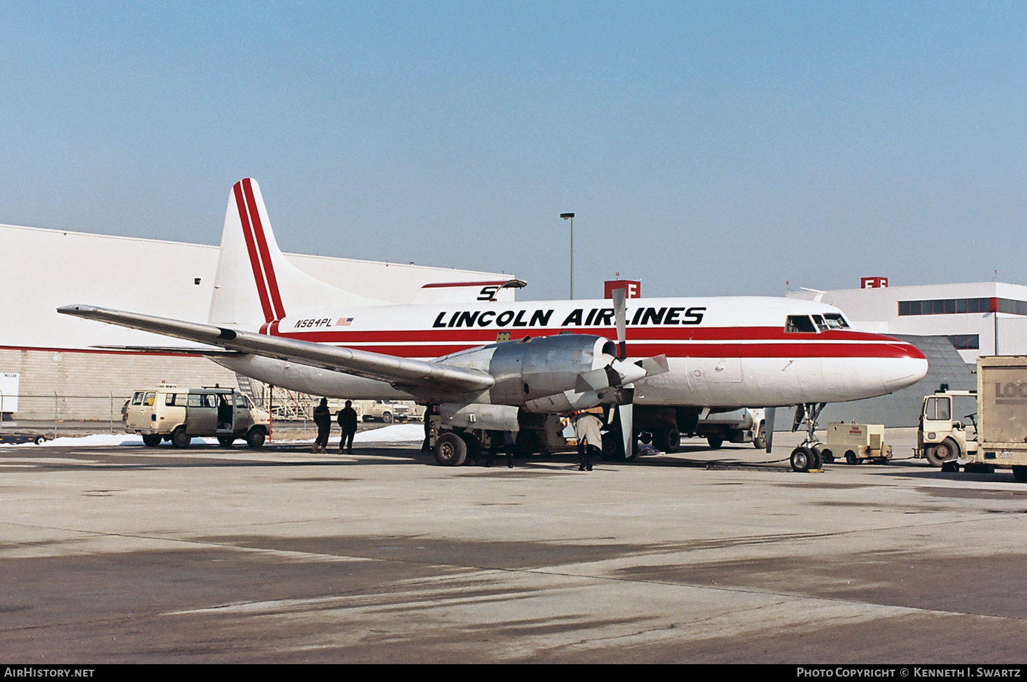 Aircraft Photo of N584PL | Convair 580 | Lincoln Airlines | AirHistory.net #418994