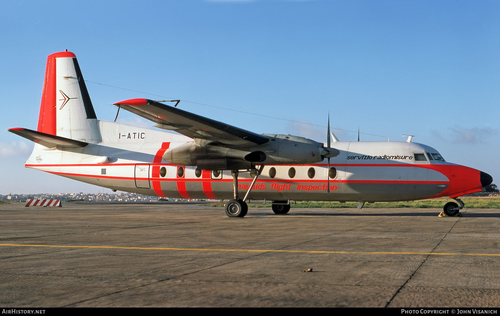 Aircraft Photo of I-ATIC | Fokker F27-600 Friendship | Navaids Flight Inspection - Servizio Radiomisure | AirHistory.net #418998
