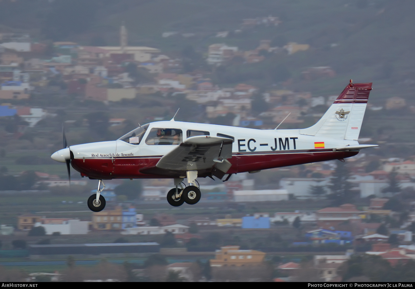 Aircraft Photo of EC-JMT | Piper PA-28-181 Cherokee Archer II | Real Aeroclub de Tenerife | AirHistory.net #419012