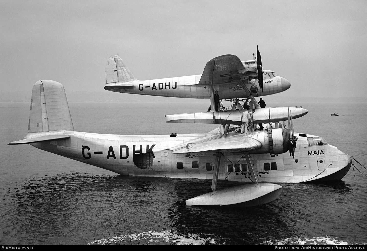 Aircraft Photo of G-ADHK | Short S-21 Empire | Imperial Airways | AirHistory.net #419015