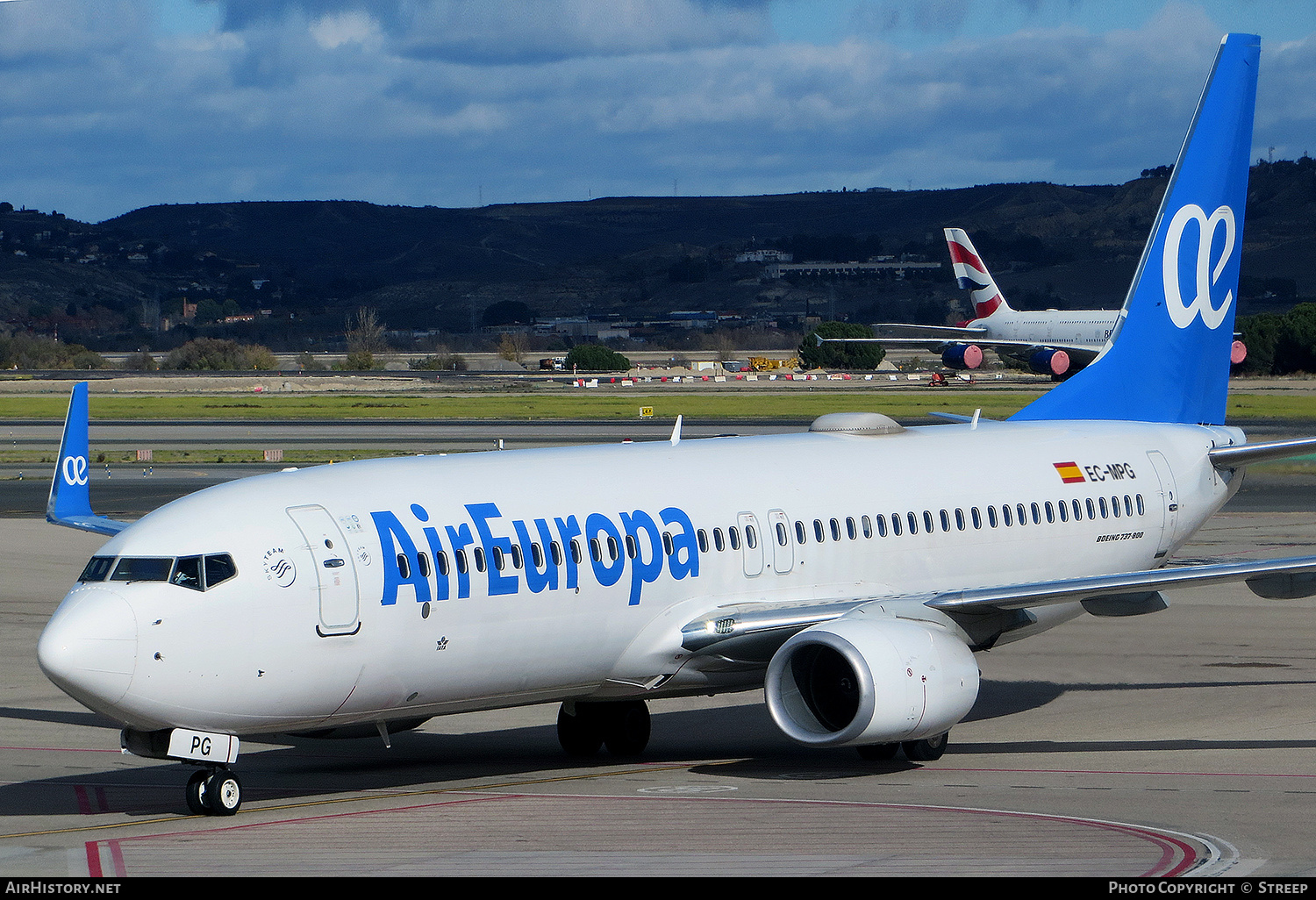 Aircraft Photo of EC-MPG | Boeing 737-800 | Air Europa | AirHistory.net #419020