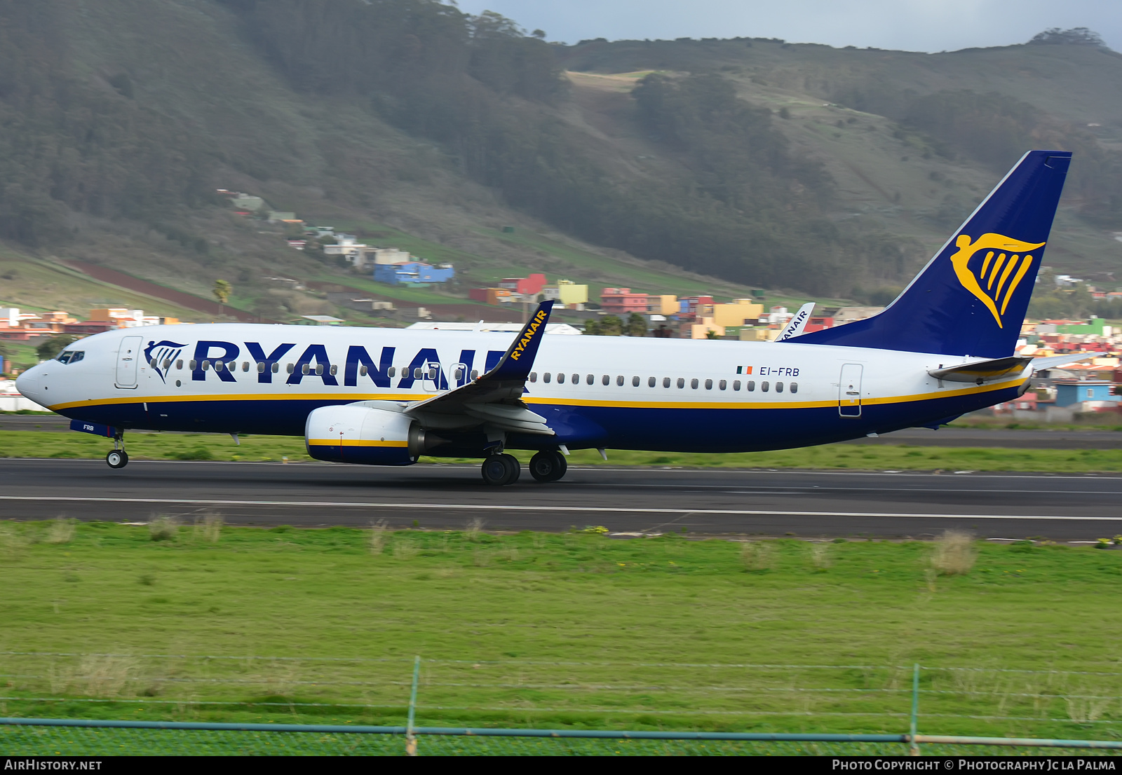 Aircraft Photo of EI-FRB | Boeing 737-8AS | Ryanair | AirHistory.net #419036