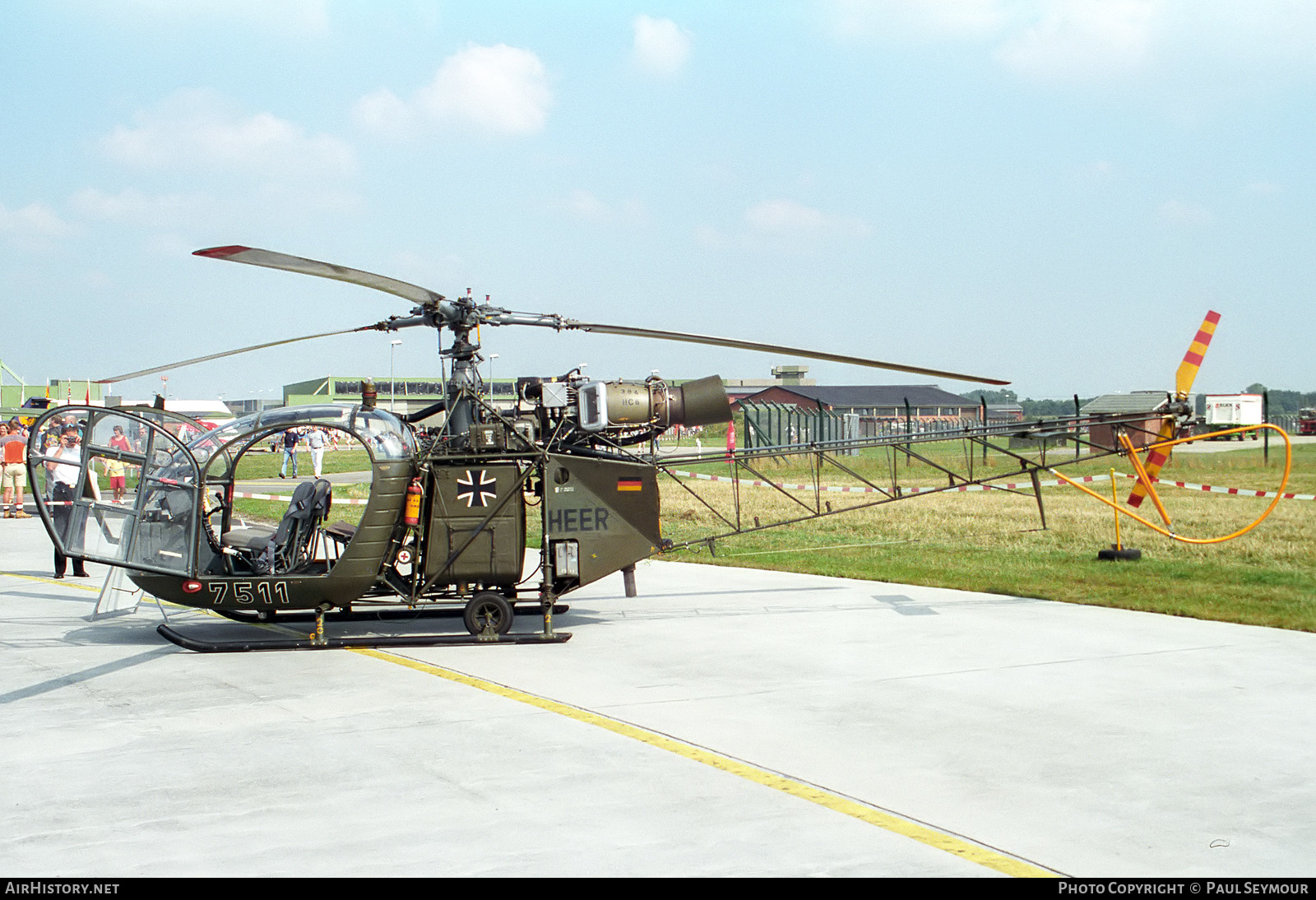 Aircraft Photo of 7511 | Sud SE-3130 Alouette II | Germany - Army | AirHistory.net #419043