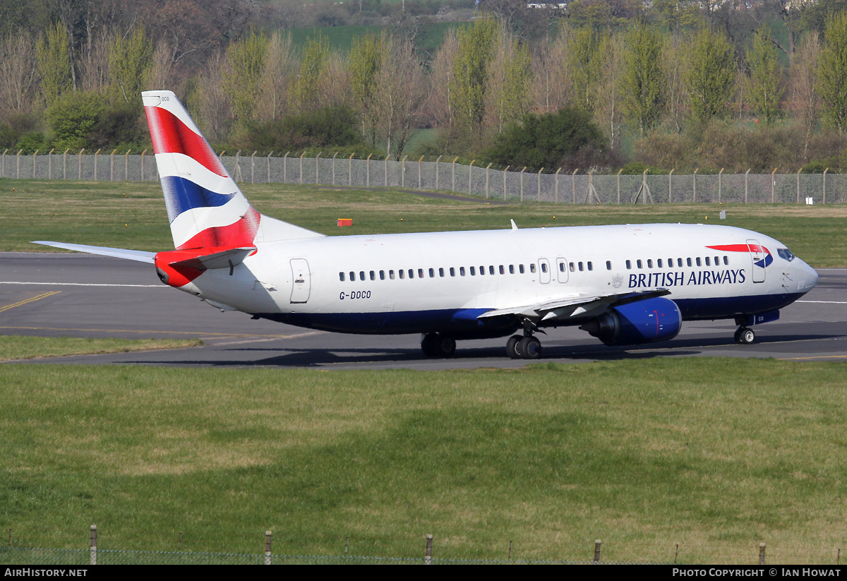 Aircraft Photo of G-DOCO | Boeing 737-436 | British Airways | AirHistory.net #419070