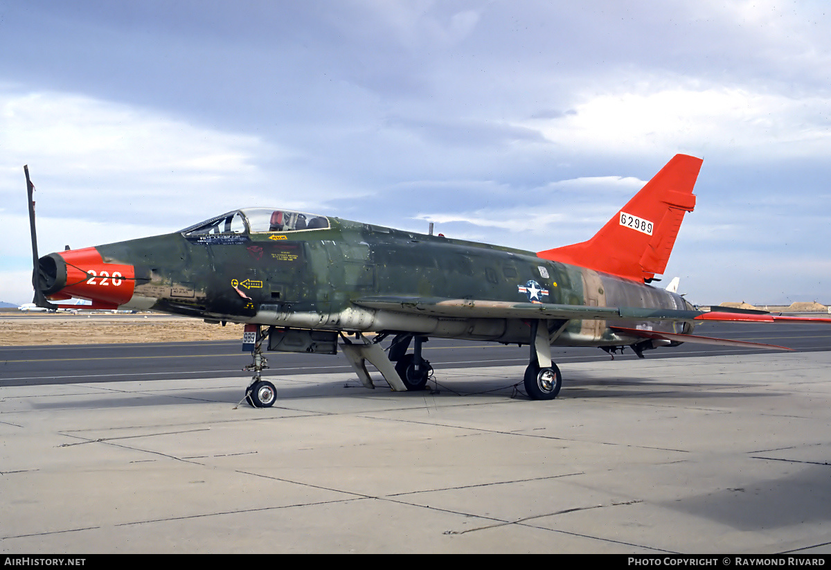 Aircraft Photo of 56-2989 | North American QF-100D Super Sabre | USA - Air Force | AirHistory.net #419100