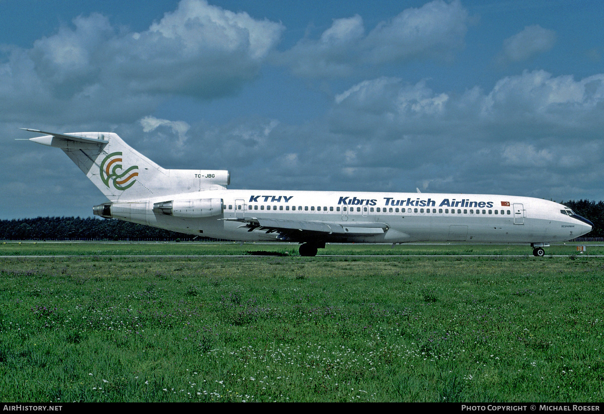 Aircraft Photo of TC-JBG | Boeing 727-2F2/Adv | KTHY Kibris Turkish Airlines | AirHistory.net #419110