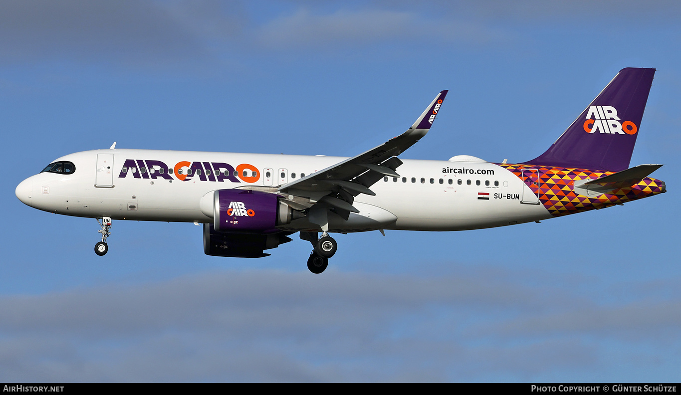 Aircraft Photo of SU-BUM | Airbus A320-251N | Air Cairo | AirHistory.net #419118