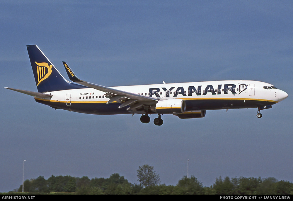 Aircraft Photo of EI-DHM | Boeing 737-8AS | Ryanair | AirHistory.net #419120