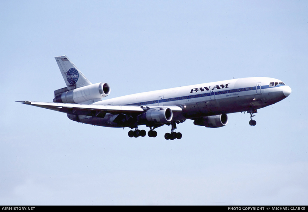 Aircraft Photo of N83NA | McDonnell Douglas DC-10-30 | Pan American World Airways - Pan Am | AirHistory.net #419124