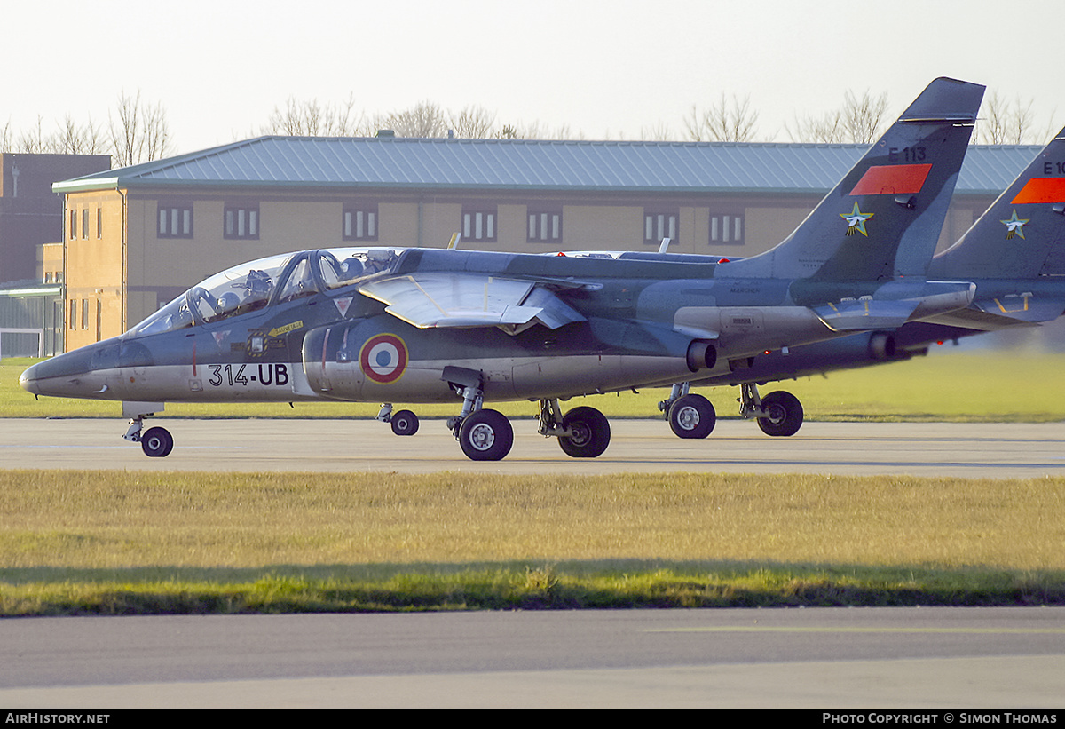 Aircraft Photo of E113 | Dassault-Dornier Alpha Jet E | France - Air Force | AirHistory.net #419136