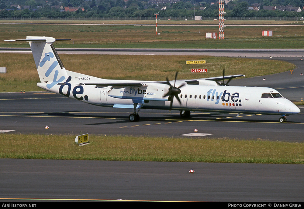 Aircraft Photo of G-ECOY | Bombardier DHC-8-402 Dash 8 | Flybe | AirHistory.net #419154