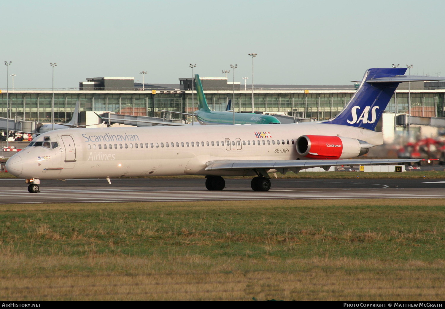 Aircraft Photo of SE-DIP | McDonnell Douglas MD-87 (DC-9-87) | Scandinavian Airlines - SAS | AirHistory.net #419166