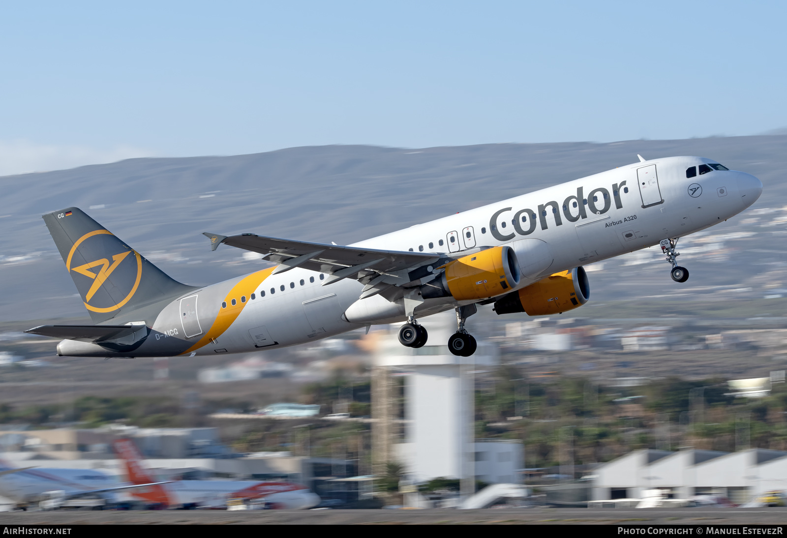 Aircraft Photo of D-AICG | Airbus A320-212 | Condor Flugdienst | AirHistory.net #419179