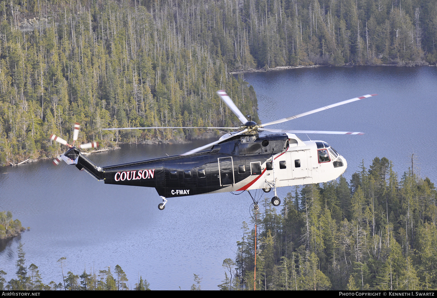 Aircraft Photo of C-FMAY | Sikorsky S-61N | Coulson Aircrane | AirHistory.net #419198