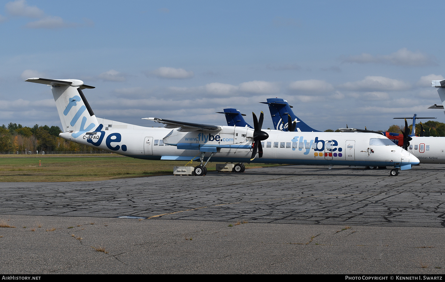 Aircraft Photo of C-FFAQ | Bombardier DHC-8-402 Dash 8 | Flybe | AirHistory.net #419240