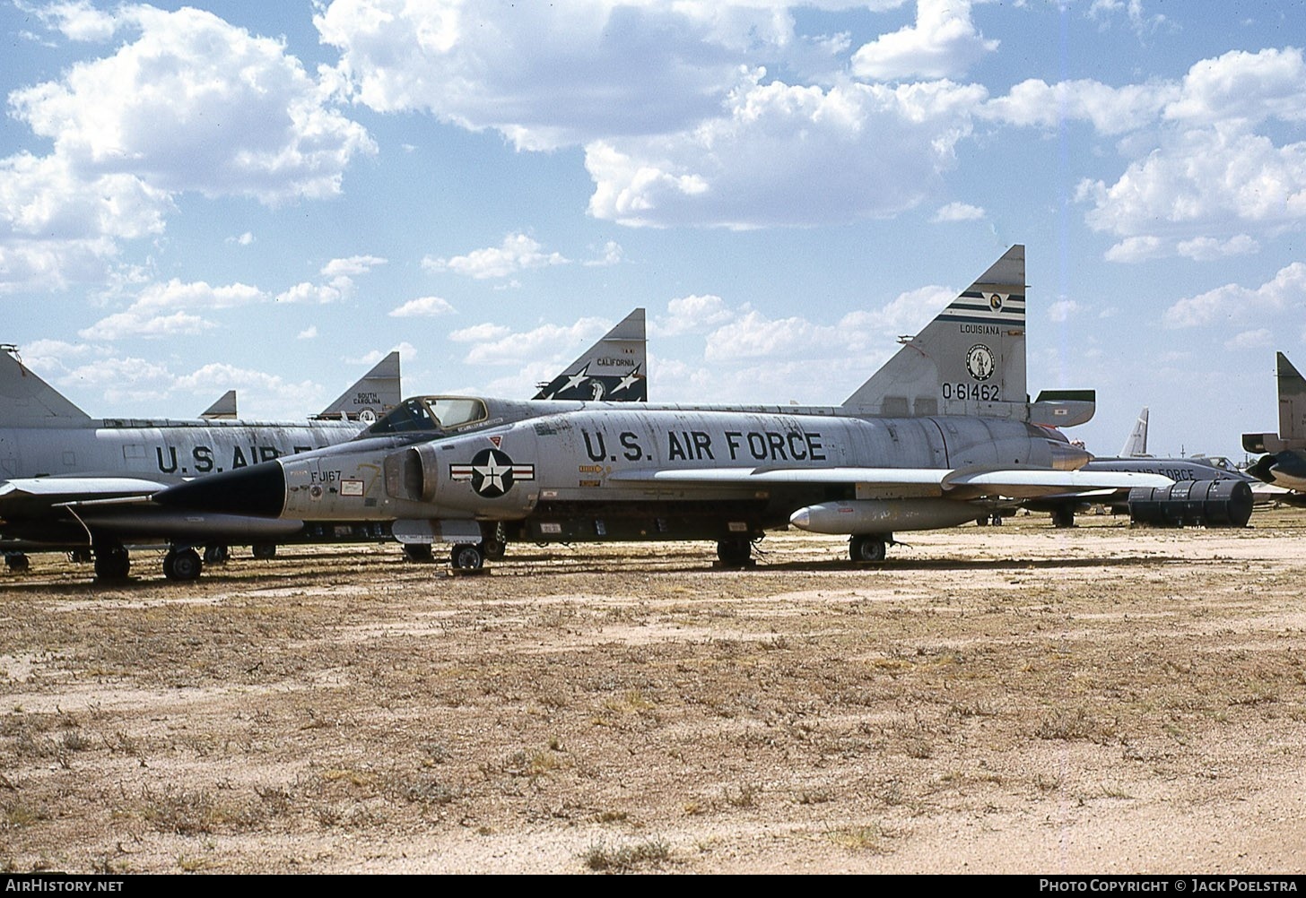 Aircraft Photo of 56-1462 / 0-61462 | Convair F-102A Delta Dagger | USA - Air Force | AirHistory.net #419253