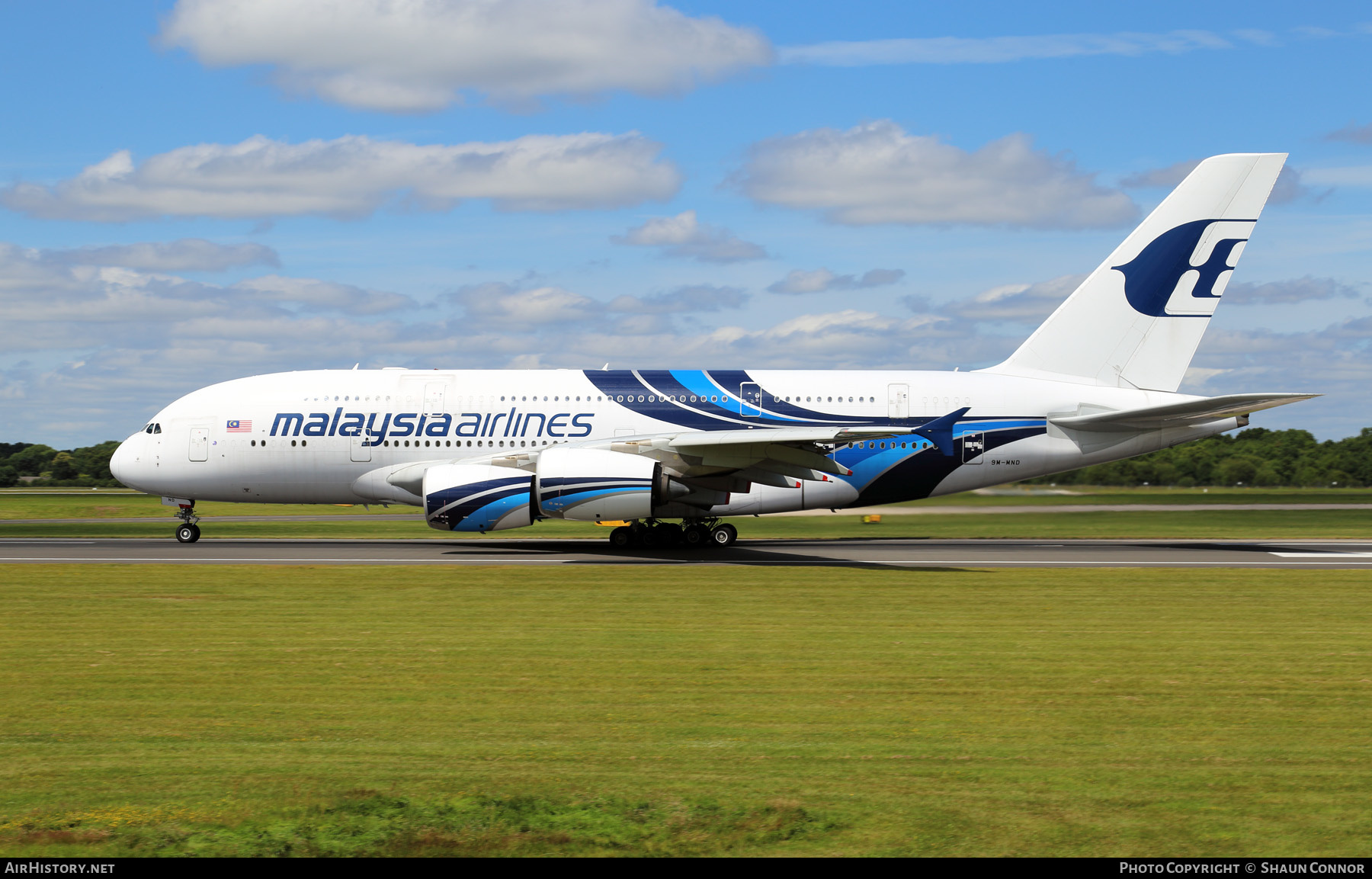 Aircraft Photo of 9M-MND | Airbus A380-841 | Malaysia Airlines | AirHistory.net #419265