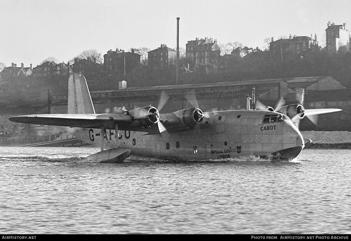 Aircraft Photo of G-AFCU | Short S.30 Empire | Imperial Airways | AirHistory.net #419274