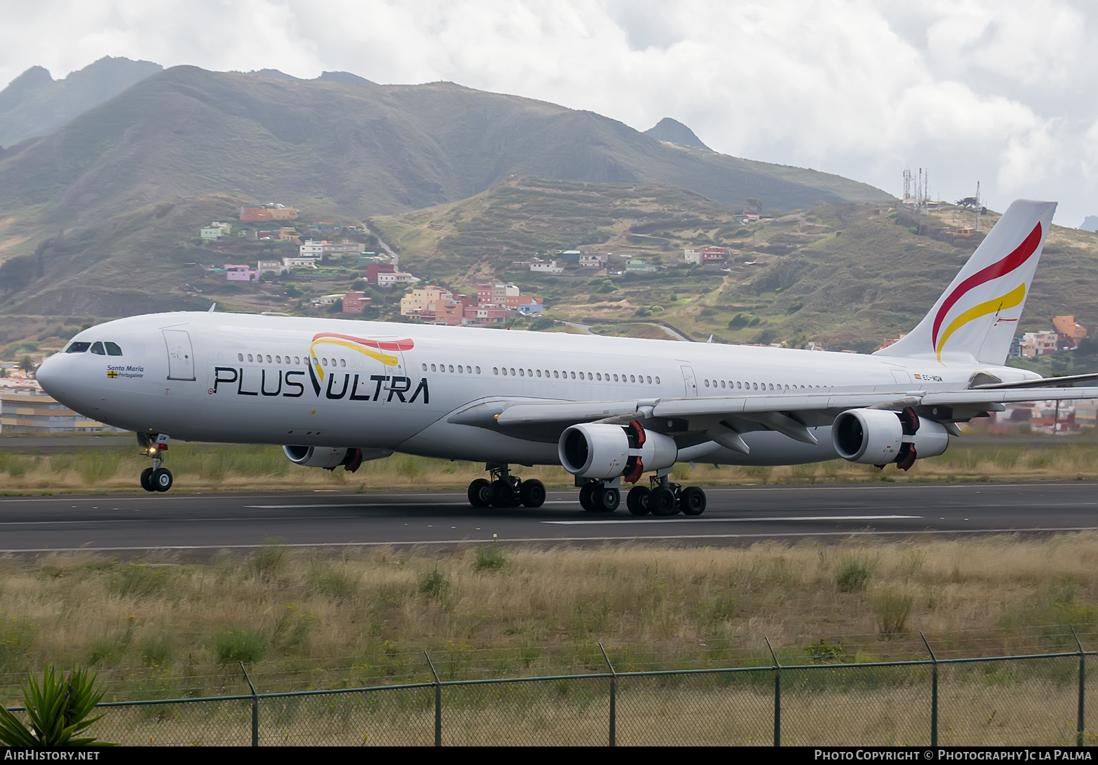 Aircraft Photo of EC-MQM | Airbus A340-313X | Plus Ultra Líneas Aéreas | AirHistory.net #419282