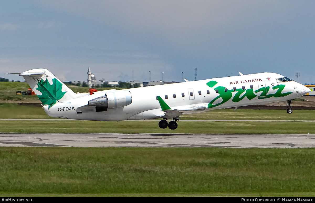 Aircraft Photo of C-FDJA | Bombardier CRJ-200ER (CL-600-2B19) | Air Canada Jazz | AirHistory.net #419298
