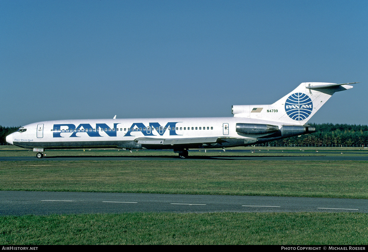 Aircraft Photo of N4739 | Boeing 727-235 | Pan American World Airways - Pan Am | AirHistory.net #419302