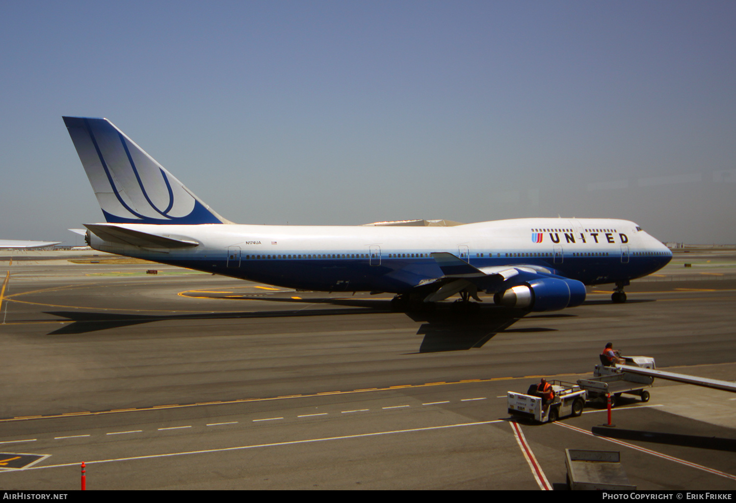 Aircraft Photo of N174UA | Boeing 747-422 | United Airlines | AirHistory.net #419305