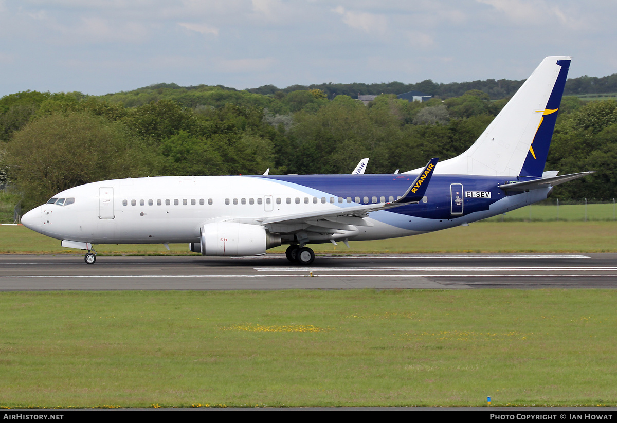 Aircraft Photo of EI-SEV | Boeing 737-73S | Ryanair | AirHistory.net #419307