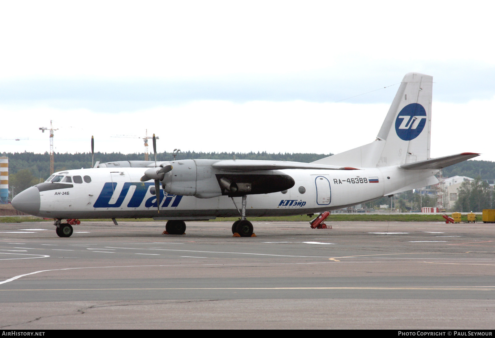 Aircraft Photo of RA-46388 | Antonov An-24B | UTair | AirHistory.net #419314