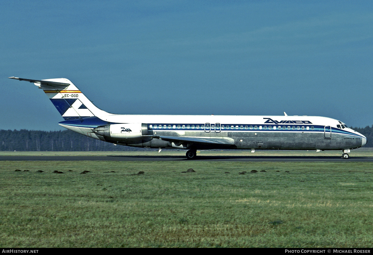 Aircraft Photo of EC-DGD | McDonnell Douglas DC-9-34 | Aviaco | AirHistory.net #419315
