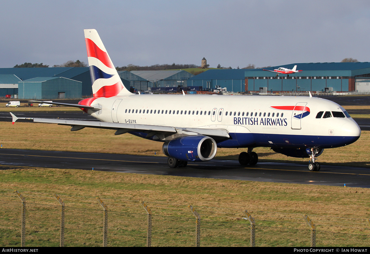 Aircraft Photo of G-EUYK | Airbus A320-232 | British Airways | AirHistory.net #419317
