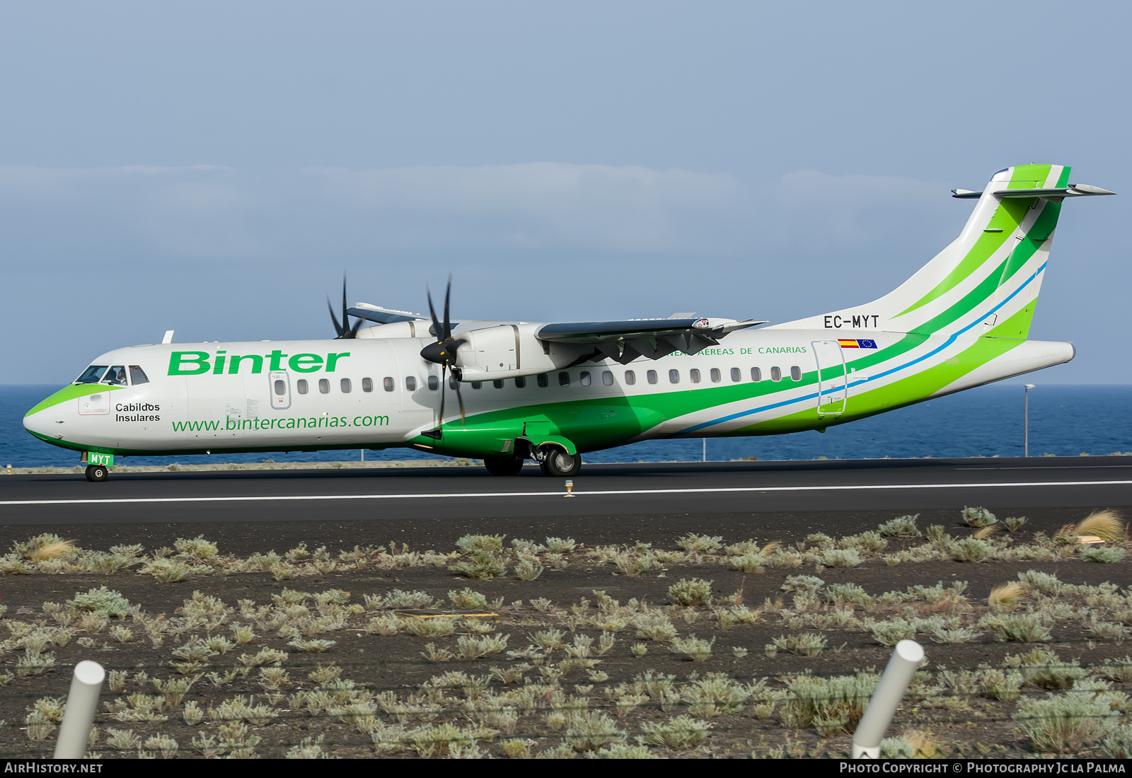 Aircraft Photo of EC-MYT | ATR ATR-72-600 (ATR-72-212A) | Binter Canarias | AirHistory.net #419330