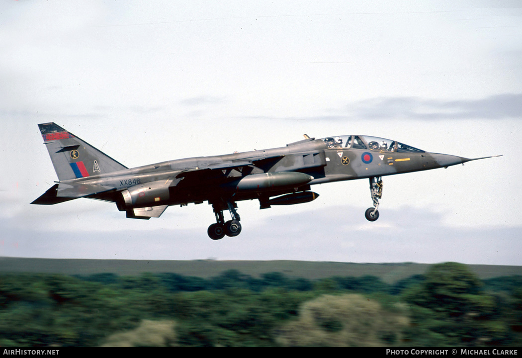 Aircraft Photo of XX846 | Sepecat Jaguar T2 | UK - Air Force | AirHistory.net #419342