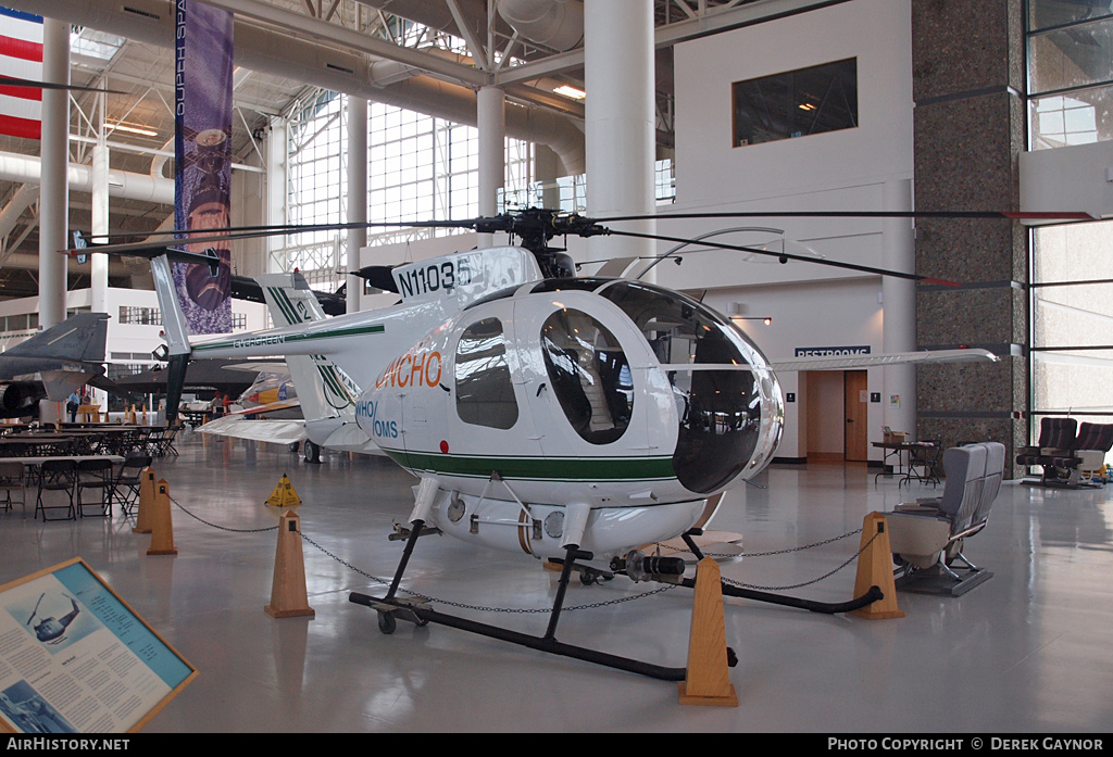 Aircraft Photo of N11035 | Hughes 500D (369D) | Evergreen Helicopters | AirHistory.net #419347